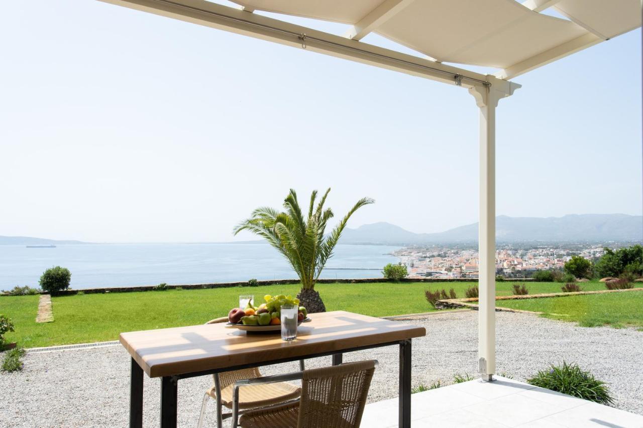 Villa Itis - Elegant Ground Floor Suite With Terrace & Great View Неаполис Экстерьер фото